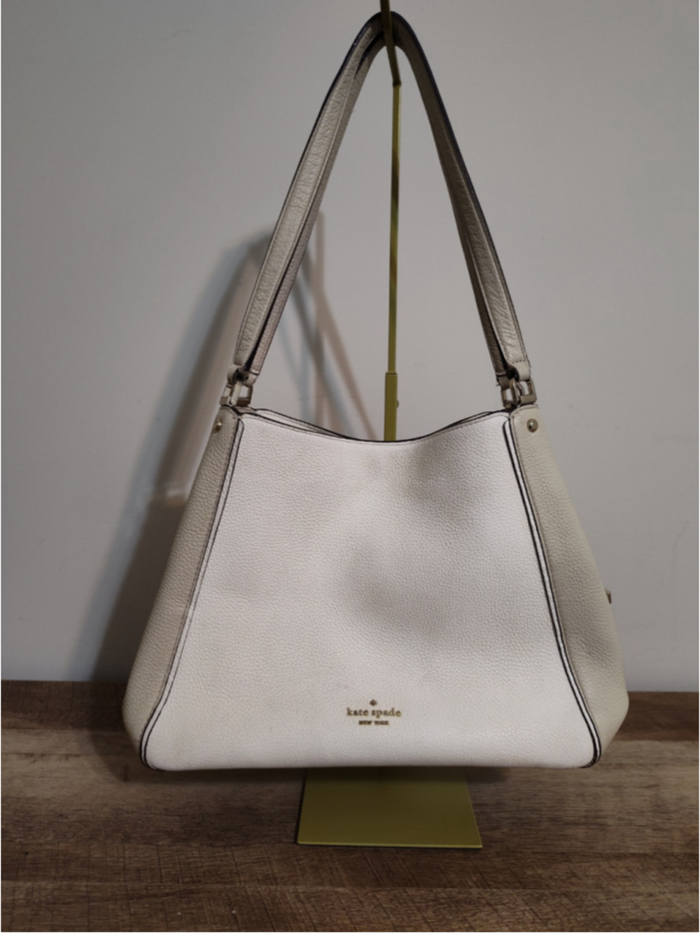 Women's Kate Spade Shoulder Bag One Size White and Beige